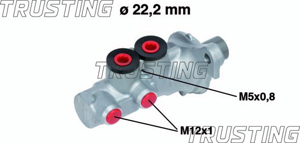 Trusting PF792 - Pompa centrala, frana aaoparts.ro