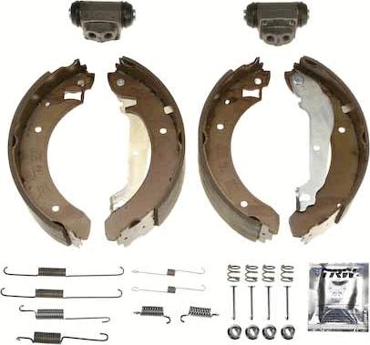 TRW BK1643 - Set saboti frana aaoparts.ro