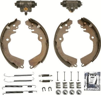 TRW BK2931 - Set saboti frana aaoparts.ro
