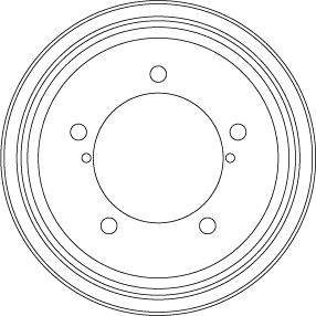 TRW DB4444 - Tambur frana aaoparts.ro