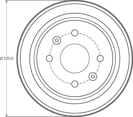 TRW DB4442 - Tambur frana aaoparts.ro