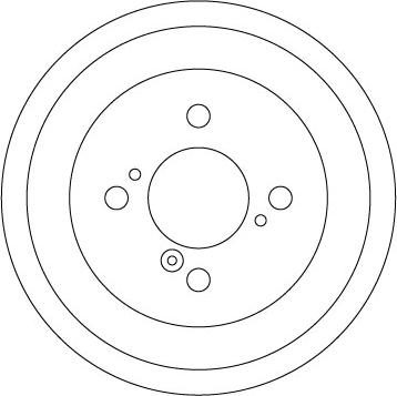 TRW DB4476 - Tambur frana aaoparts.ro