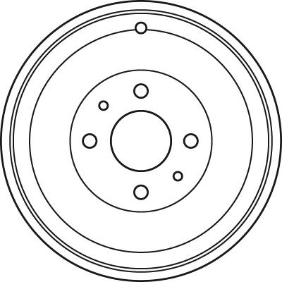 TRW DB4387 - Tambur frana aaoparts.ro