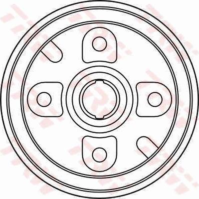 TRW DB4253 - Tambur frana aaoparts.ro