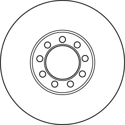 TRW DF4994S - Disc frana aaoparts.ro