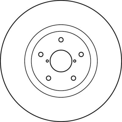 TRW DF4949S - Disc frana aaoparts.ro