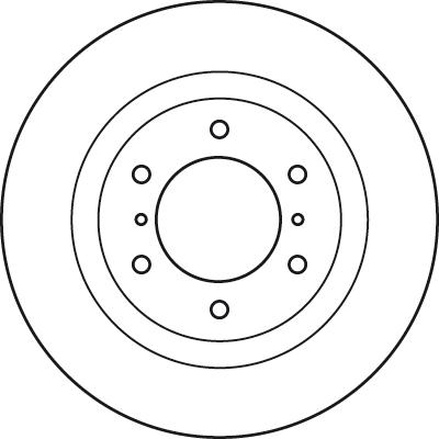 TRW DF4943S - Disc frana aaoparts.ro