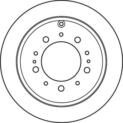 TRW DF4965S - Disc frana aaoparts.ro