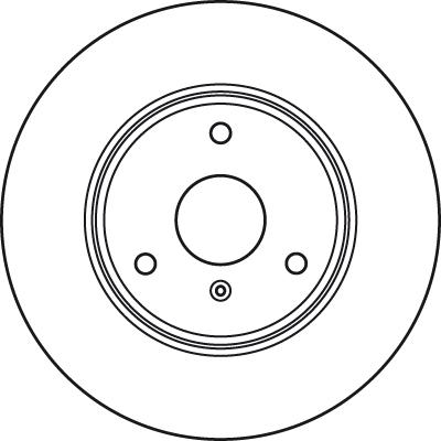 TRW DF4961 - Disc frana aaoparts.ro