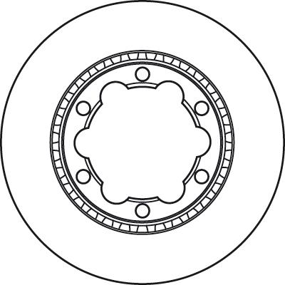 TRW DF4919S - Disc frana aaoparts.ro