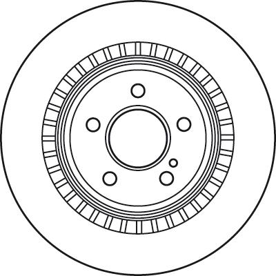 TRW DF4916S - Disc frana aaoparts.ro