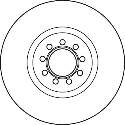 TRW DF4984S - Disc frana aaoparts.ro