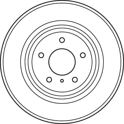 TRW DF4983S - Disc frana aaoparts.ro