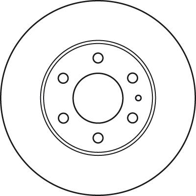 TRW DF4987S - Disc frana aaoparts.ro