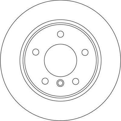 TRW DF4448 - Disc frana aaoparts.ro