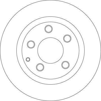 TRW DF4442 - Disc frana aaoparts.ro