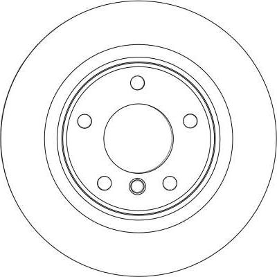 TRW DF4451 - Disc frana aaoparts.ro