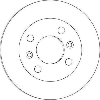 TRW DF4458 - Disc frana aaoparts.ro