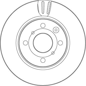 TRW DF4469 - Disc frana aaoparts.ro