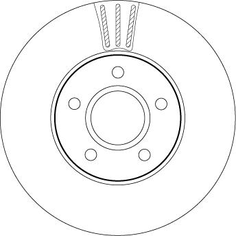 TRW DF4465 - Disc frana aaoparts.ro