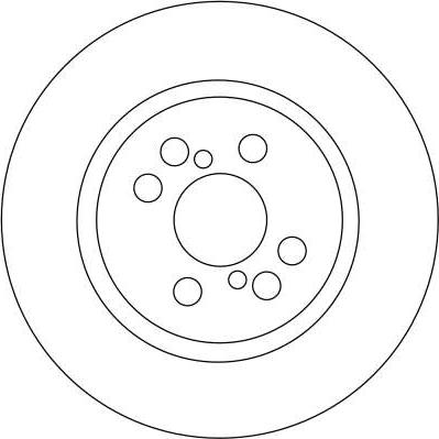 TRW DF4415S - Disc frana aaoparts.ro