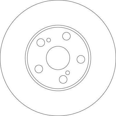 TRW DF4416 - Disc frana aaoparts.ro