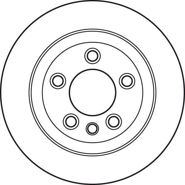 TRW DF4487S - Disc frana aaoparts.ro