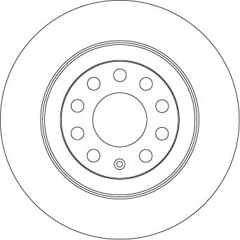 TRW DF4434 - Disc frana aaoparts.ro