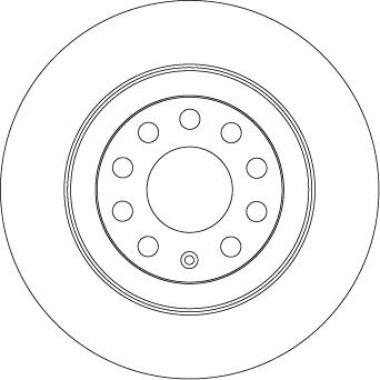 TRW DF4434 - Disc frana aaoparts.ro