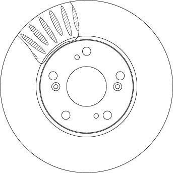 TRW DF4429 - Disc frana aaoparts.ro