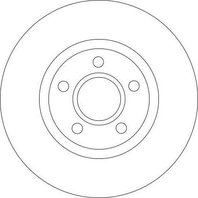 TRW DF4424 - Disc frana aaoparts.ro