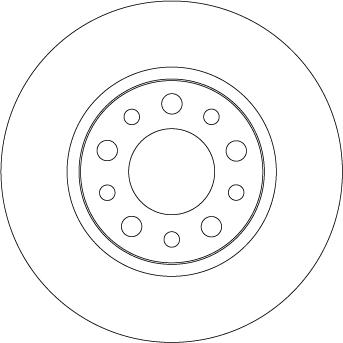 TRW DF4477 - Disc frana aaoparts.ro