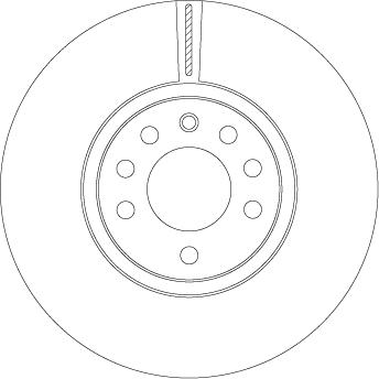 TRW DF4549 - Disc frana aaoparts.ro