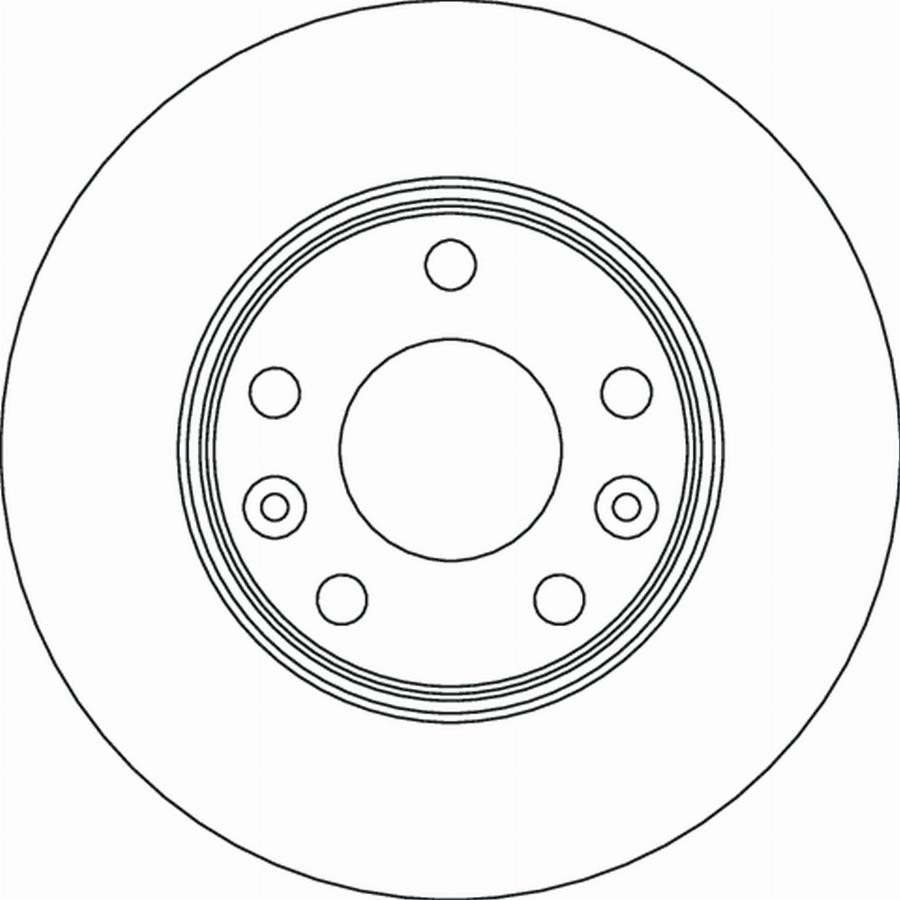 TRW DF4637 - Disc frana aaoparts.ro