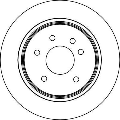 TRW DF4094 - Disc frana aaoparts.ro