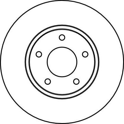 TRW DF4095 - Disc frana aaoparts.ro