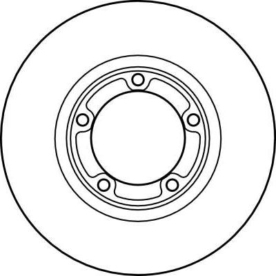 TRW DF4076 - Disc frana aaoparts.ro