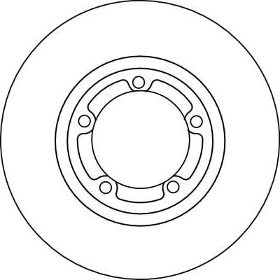 TRW DF4102 - Disc frana aaoparts.ro