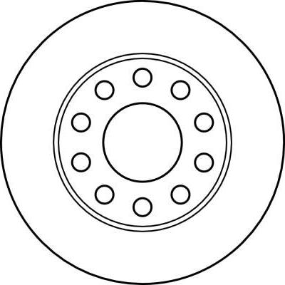 TRW DF4186 - Disc frana aaoparts.ro