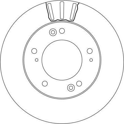 TRW DF4172 - Disc frana aaoparts.ro