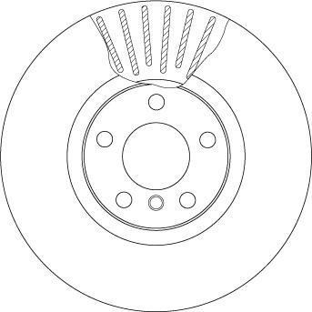 TRW DF4853S - Disc frana aaoparts.ro