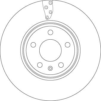 TRW DF4866S - Disc frana aaoparts.ro