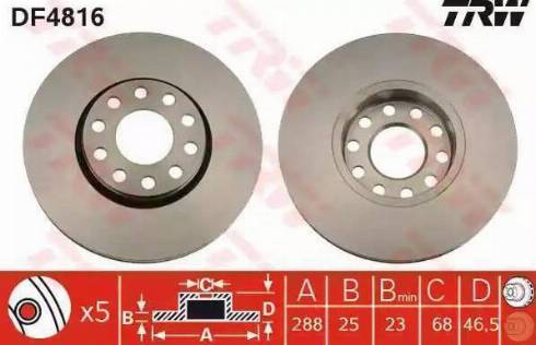 BOSCH 0 986 479 877 - Disc frana aaoparts.ro