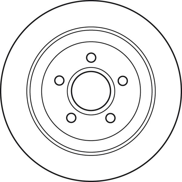 TRW DF4875 - Disc frana aaoparts.ro