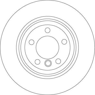 TRW DF4391 - Disc frana aaoparts.ro