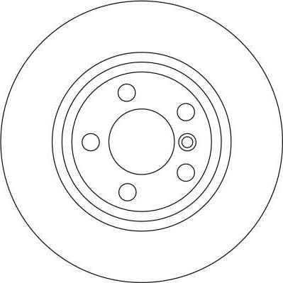 TRW DF4392S - Disc frana aaoparts.ro