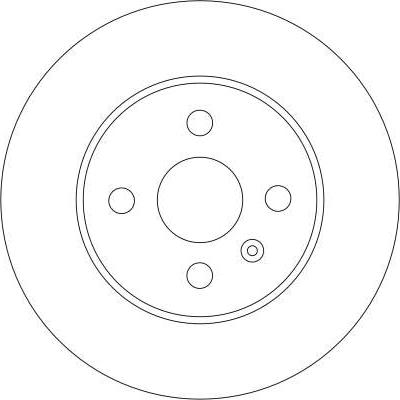 TRW DF4344 - Disc frana aaoparts.ro