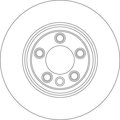 TRW DF4305S - Disc frana aaoparts.ro