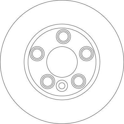 TRW DF4307S - Disc frana aaoparts.ro