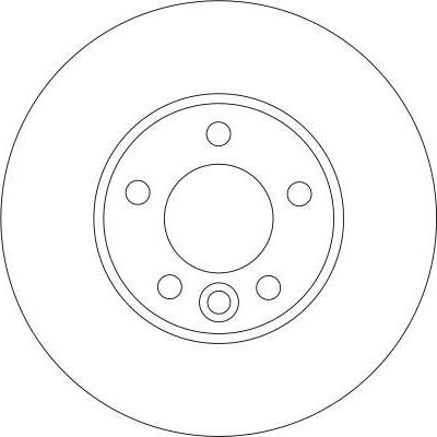 TRW DF4309S - Disc frana aaoparts.ro